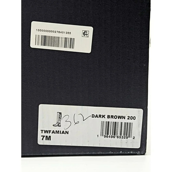 Tommy Hilfiger Women's Famian Riding Boots Dark Brown Size 7 M (MSRP $169) - Picture 10 of 10